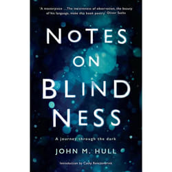 Allen & Unwin Notes on Blindness livre biographie Anglais