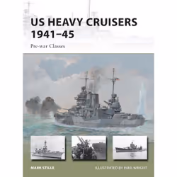 ISBN US Heavy Cruisers 1941–45, Anglais, Livre broché, 48 pages