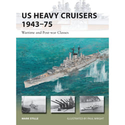 Us Heavy Cruisers 1943-75: Wartime And Post-War Classes (New Vanguard) (Paperback)