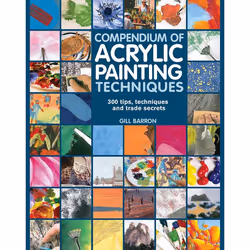 ISBN Compendium of Acrylic Painting Techniques, Livre broché, 176 pages