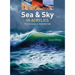 ISBN Sea &amp; Sky in Acrylics, Livre broché, 128 pages