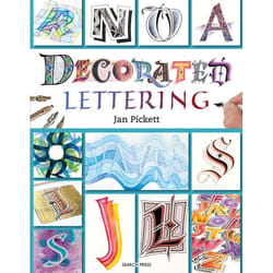 ISBN Decorated Lettering livre