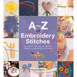 ISBN A-Z of Embroidery Stitches, Livre broché, 144 pages