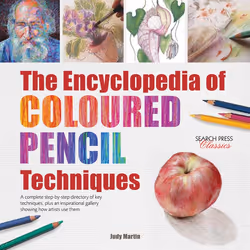 ISBN Encyclopedia of Coloured Pencil Techniques, The, Livre broché, 176 pages