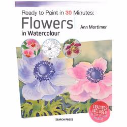 ISBN Ready to Paint in 30 Minutes: Flowers in Watercolour, Livre broché, 96 pages