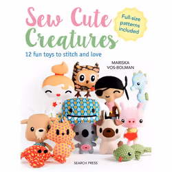 ISBN Sew Cute Creatures, Livre broché, 96 pages