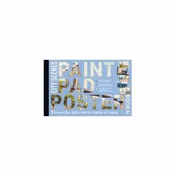 ISBN Paint Pad Poster Book: City Scenes, Art & design, Anglais, 40 pages