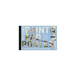 ISBN Paint Pad Poster Book: City Scenes livre Art & design Anglais