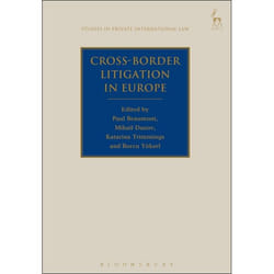 ISBN Cross-Border Litigation in Europe livre Loi Anglais Couverture rigide