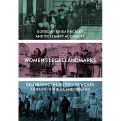 ISBN Women's Legal Landmarks (Celebrating the history of women and law in the UK and Ireland) livre Loi Anglais Couverture rigide