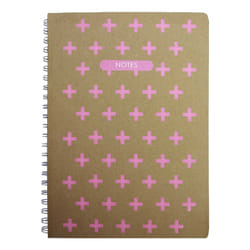 Geoart: Large Spiral-Bound Notebook - [Version Originale]