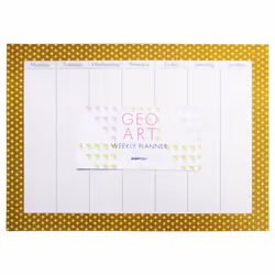 ISBN GeoArt: Weekly Planner, Mur, 52 pages, Anglais, CICO Books, CICO Books, 05/2016