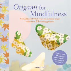 ISBN Origami for Mindfulness, Anglais, Livre de poche, 128 pages
