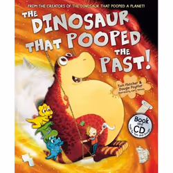 Random House The Dinosaur That Pooped The Past!, Animaux, Anglais, 32 pages