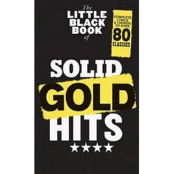 ISBN Little Black Book of Solid Gold Hits Book livre Musique Anglais