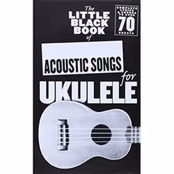 ISBN Little Black Songbook of Acoustic Songs For Ukulele, Musique, Anglais, Livre broché, 192 pages