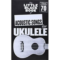 ISBN Little Black Songbook of Acoustic Songs For Ukulele livre Musique Anglais
