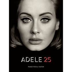Adele: 25 piano, voix, guitare