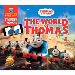 Allen &amp; Unwin The World of Thomas, Anglais, Couverture rigide, 32 pages