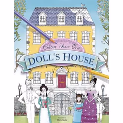 Allen &amp; Unwin Colour Your Own Doll's House, Anglais, Livre broché, 32 pages