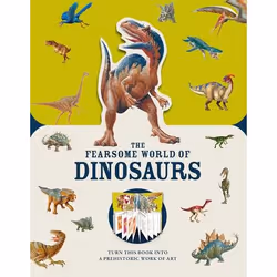 ISBN Paperscapes: The Fearsome World of Dinosaurs, Couverture rigide, 64 pages
