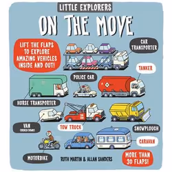 Allen &amp; Unwin Little Explorers: On the Move, Anglais, Couverture rigide, 16 pages