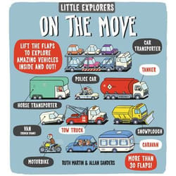 Allen & Unwin Little Explorers: On the Move Couverture rigide
