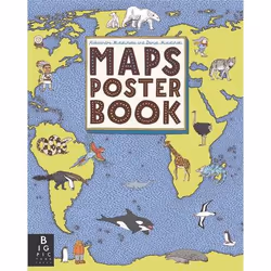 Allen &amp; Unwin Maps Poster Book, Anglais, Livre broché, 56 pages