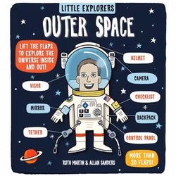 Allen &amp; Unwin Little Explorers: Outer Space, Anglais, Couverture rigide, 16 pages