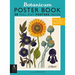 Allen &amp; Unwin Botanicum Poster Book, Anglais, Livre broché, 56 pages