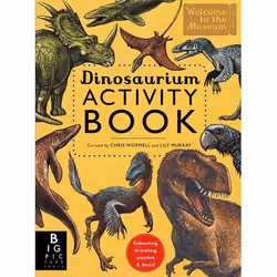 Allen & Unwin Dinosaurium Activity Book, Anglais, Livre broché, 72 pages