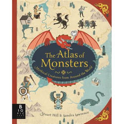 Allen & Unwin The Atlas of Monsters Couverture rigide