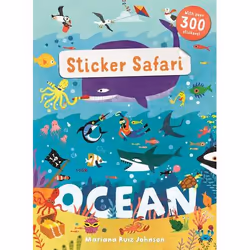 Allen & Unwin Sticker Safari: Ocean, Anglais, Livre broché, 24 pages