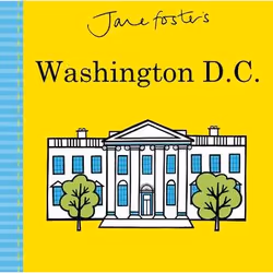Allen & Unwin Jane Foster's Washington D.C., Livre à offrir, Anglais, Couverture rigide, 24 pages