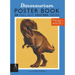 ISBN Dinosaurium Poster Book livre Couverture rigide