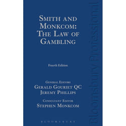 ISBN Smith and Monkcom: The Law of Gambling livre Loi Anglais Couverture rigide