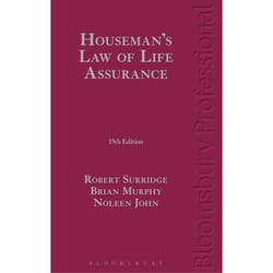 ISBN Houseman's Law of Life Assurance livre Loi Anglais Couverture rigide