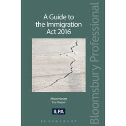 ISBN A Guide to the Immigration Act 2016 livre Loi Anglais