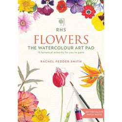 Hachette UK RHS Flowers The Watercolour Art Pad