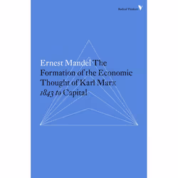 ISBN The Formation of the Economic Thought of Karl Marx, Livre broché, 224 pages