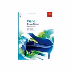ISBN Piano Exam Pieces 2019 &amp; 2020, Grade 5: Selected From the 2019 &amp; 2020 Syllabus, Musique, Anglais, 24 pages