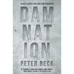 ISBN Damnation livre fiction litéraire Anglais Couverture rigide