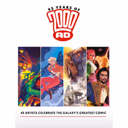 ISBN 45 Years of 2000 AD: Anniversary Art Book, fiction litéraire, Anglais, Livre broché, 96 pages