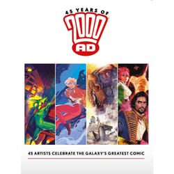ISBN 45 Years of 2000 AD: Anniversary Art Book livre fiction litéraire Anglais