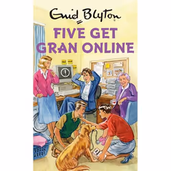 Hachette UK Five Get Gran Online, Anglais, Couverture rigide, 112 pages
