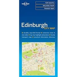 ISBN Edinburgh City Map -LP- livre Voyage Anglais