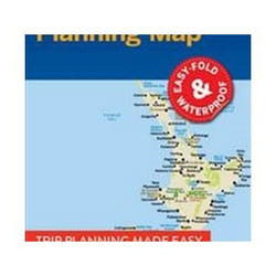 ISBN New Zealand Planning Map -LP- livre Voyage Anglais