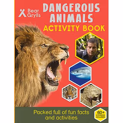 Allen &amp; Unwin Bear Grylls Activity Series: Dangerous Animals, Anglais, Livre broché, 32 pages
