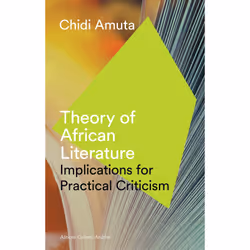 ISBN Theory of African Literature, Anglais, Couverture rigide, 224 pages
