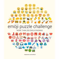 Allen &amp; Unwin The Emoji Puzzle Challenge, Anglais, Couverture rigide, 144 pages